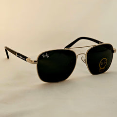 نظارة ريبان مربعة بعدسات دايموند وذراع رابر