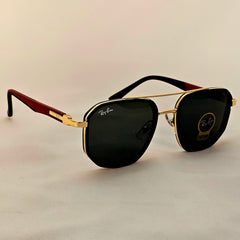 نظارة شمس ريبان خماسي بعدسات زجاج UV400