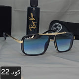 ريبان مستطيلة 2026 بعدسات زجاج وبلورايز