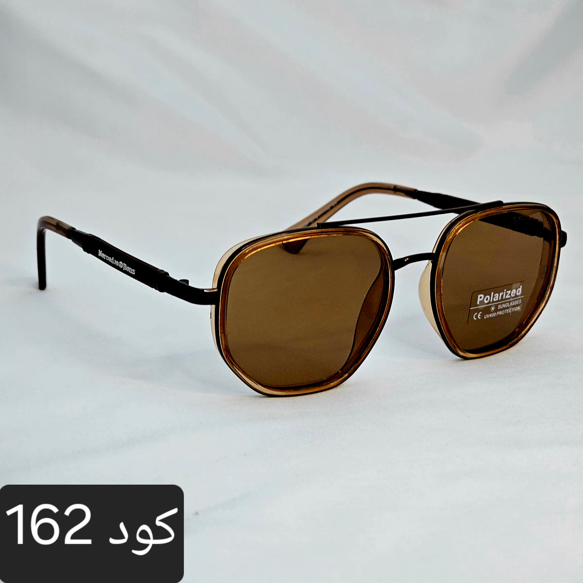 نظارة بشكل خماسي ماركة  مرسيدس