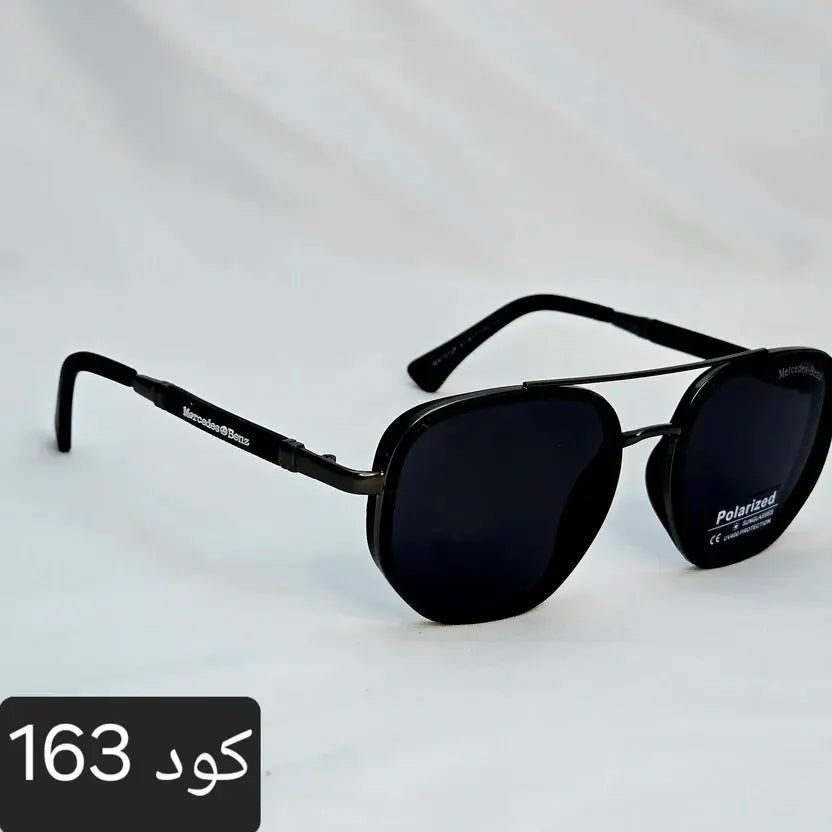 نظارة مرسيدس خماسي - Brother Storeنظارة شمس بعدسات زجاج او بلورايز من اختيارك بتوفرلك حماية من اشعة الشمس وكمان شياكة ملهاش حدود بتيجي بالعلبة وجراب وكتالوج ومنديل وعبوة لتنظيف العدسات Main image