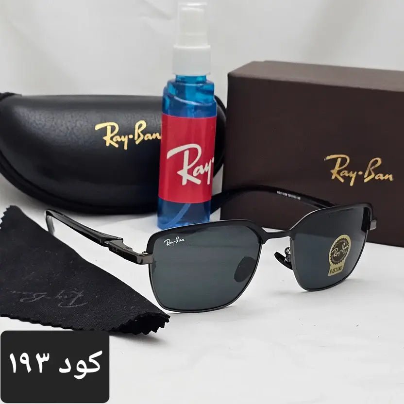 ريبان اسكوير تريندي 2026 - Brother Storeنظارة شمس بعدسات زجاج او بلورايز من اختيارك بتوفرلك حماية من اشعة الشمس وكمان شياكة ملهاش حدود بتيجي بالعلبة وجراب وكتالوج ومنديل وعبوة لتنظيف العدسات