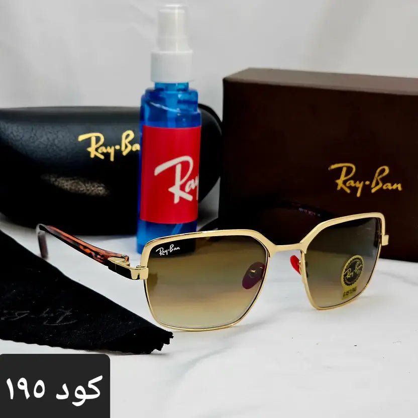 ريبان اسكوير تريندي 2026 - Brother Storeنظارة شمس بعدسات زجاج او بلورايز من اختيارك بتوفرلك حماية من اشعة الشمس وكمان شياكة ملهاش حدود بتيجي بالعلبة وجراب وكتالوج ومنديل وعبوة لتنظيف العدسات