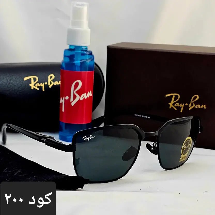 ريبان اسكوير تريندي 2026 - Brother Storeنظارة شمس بعدسات زجاج او بلورايز من اختيارك بتوفرلك حماية من اشعة الشمس وكمان شياكة ملهاش حدود بتيجي بالعلبة وجراب وكتالوج ومنديل وعبوة لتنظيف العدسات