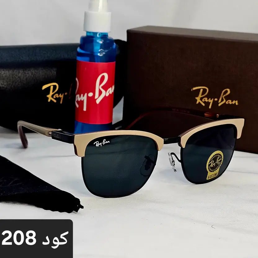 كليب ماستر زجاج شكل جديد - Brother Storeنظارة شمس بعدسات زجاج او بلورايز من اختيارك بتوفرلك حماية من اشعة الشمس وكمان شياكة ملهاش حدود بتيجي بالعلبة وجراب وكتالوج ومنديل وعبوة لتنظيف العدسات