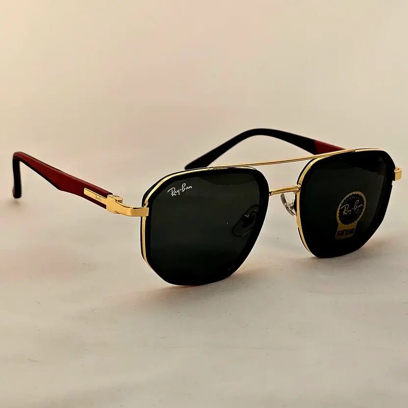 ريبان خماسي زجاج UV400 - Brother Storeنظارة شمس بعدسات زجاج او بلورايز من اختيارك بتوفرلك حماية من اشعة الشمس وكمان شياكة ملهاش حدود بتيجي بالعلبة وجراب وكتالوج ومنديل وعبوة لتنظيف العدسات