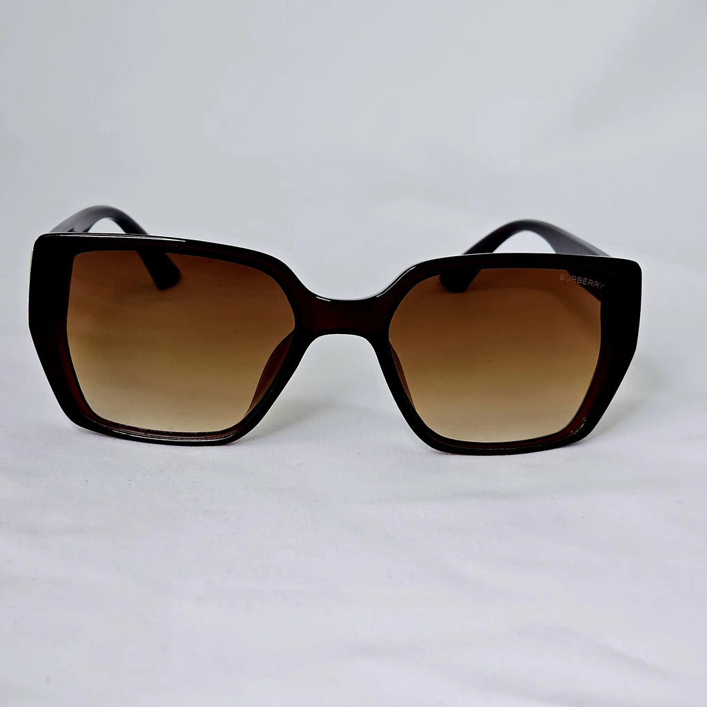 Burberry Crystal Monogram Cat-Eye Sunglasses.