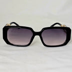 Burberry Check Detail Square Sunglasses