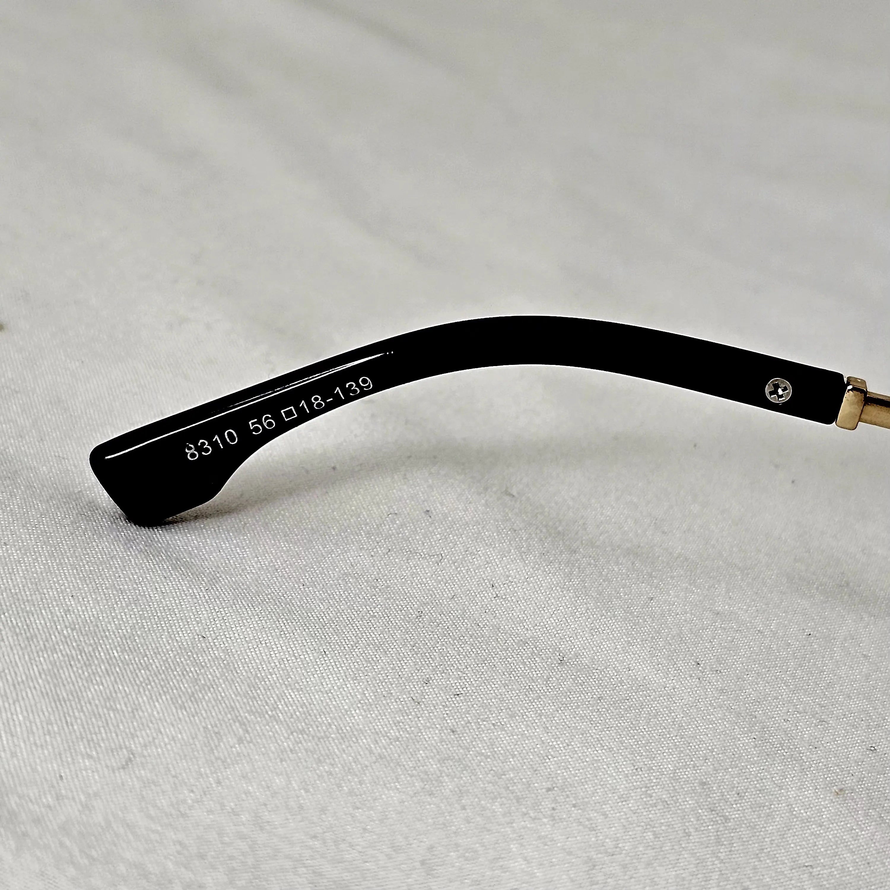 Burberry Check Detail Square Sunglasses