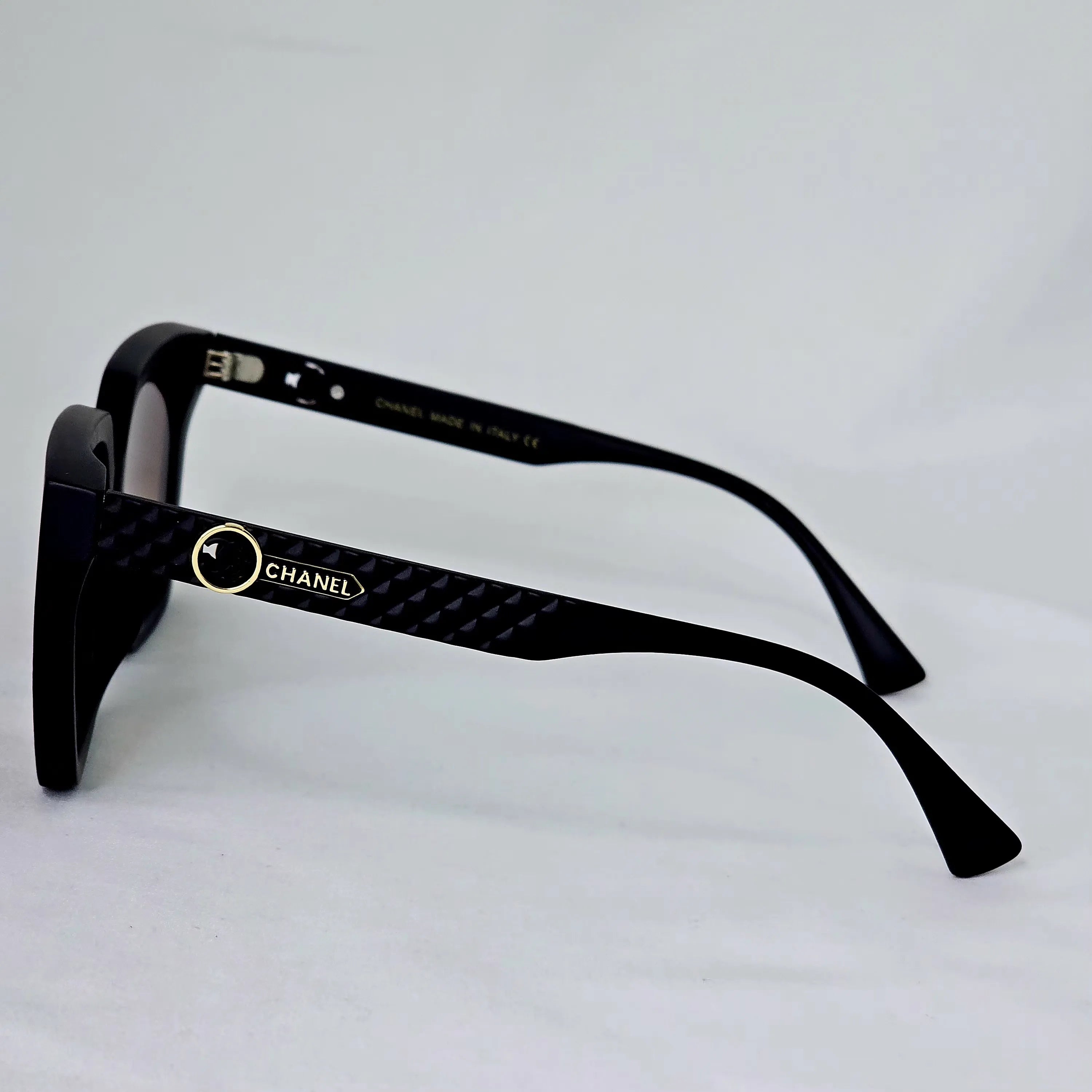 Chanel Python Chain Square Sunglasses.