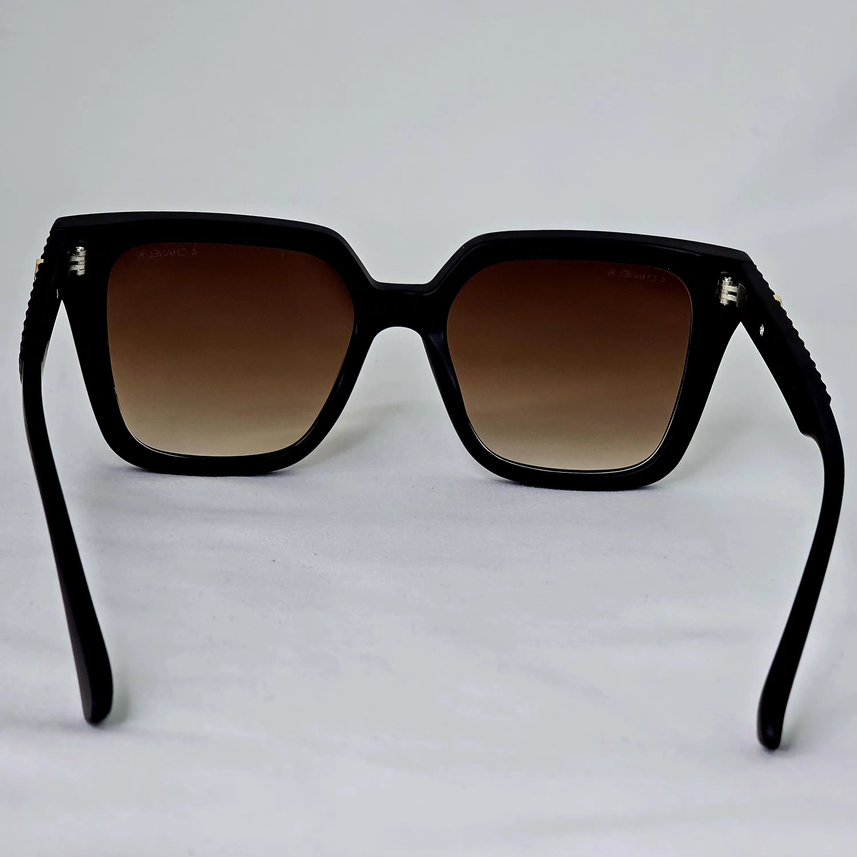 Chanel Python Chain Square Sunglasses.