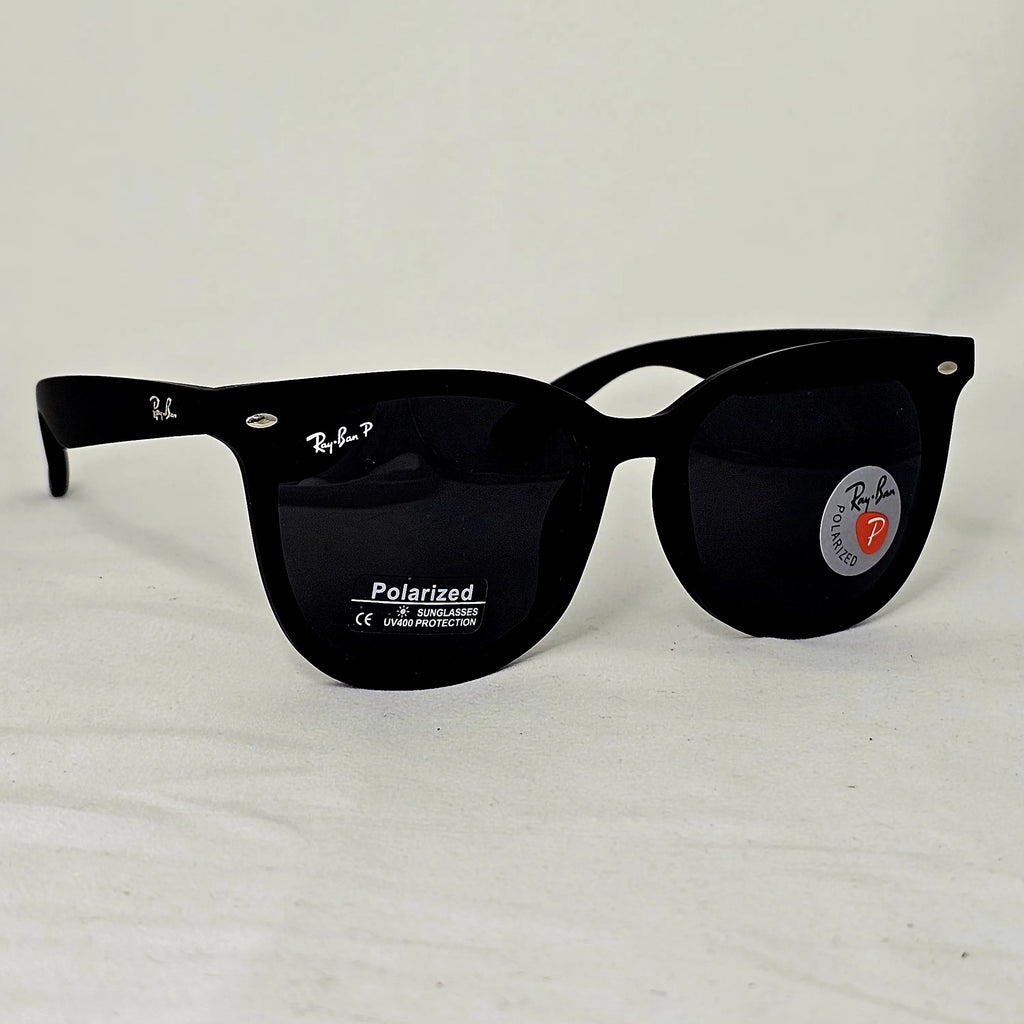 نظارة ري بان R4567 Polarized - تصميم "أوفر سايز" عصري بعدسات بولارايزد وحماية UV400