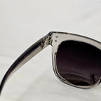 Material QUEEN Crystal Smoke Sunglasses
