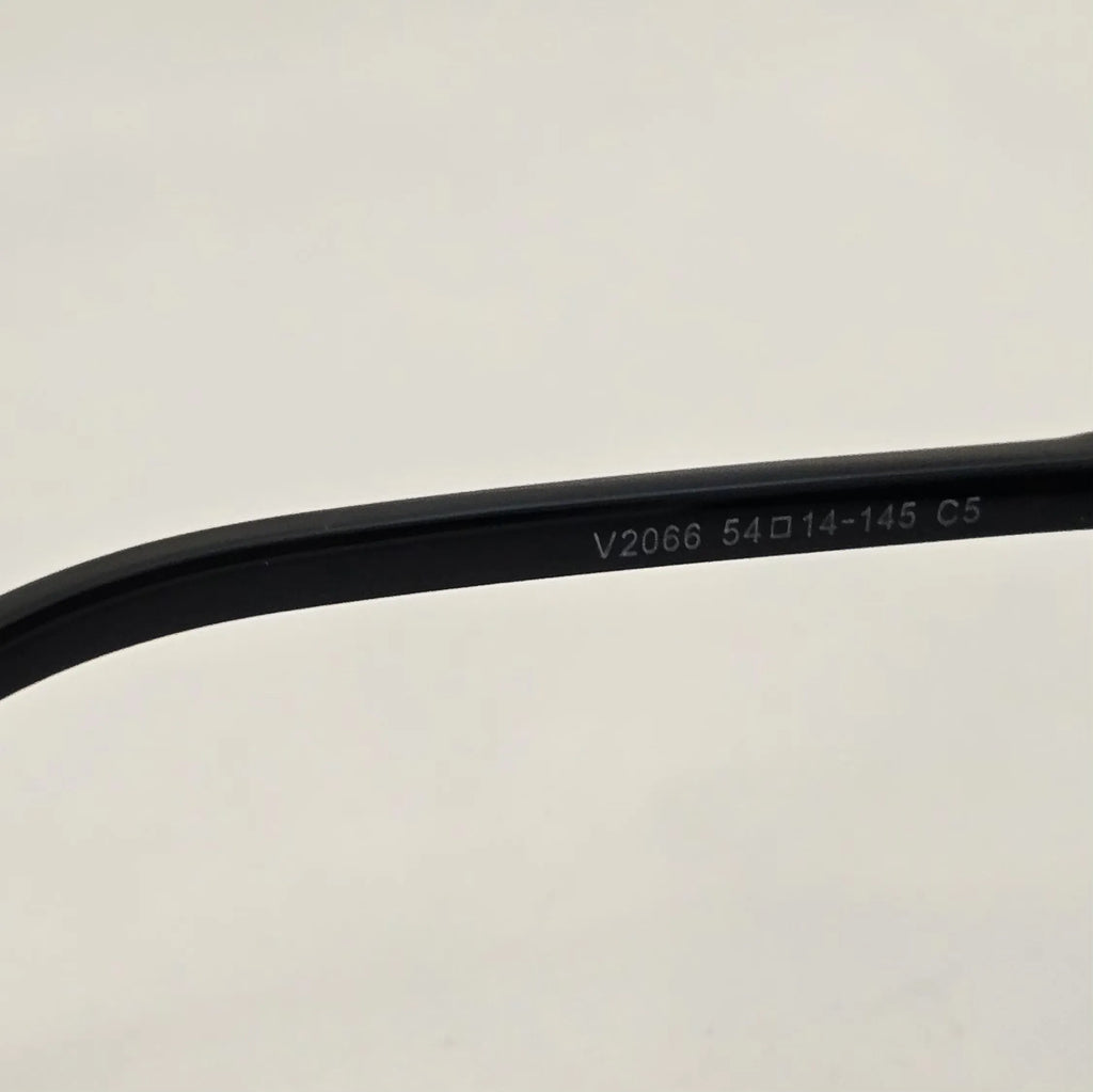 Vegas Black on Flame - Bold Square Sunglasses