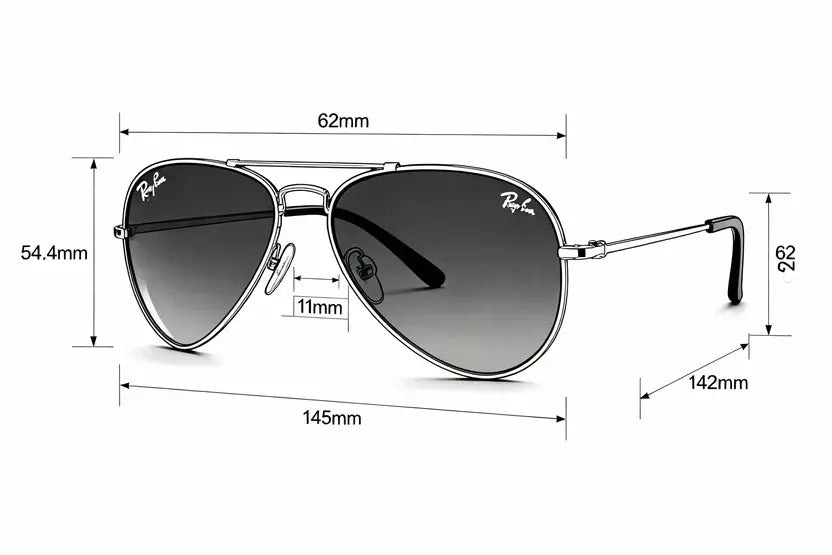 افيتور ريفيرس 2026 - Brother Storeنظارة شمس بعدسات زجاج او بلورايز من اختيارك بتوفرلك حماية من اشعة الشمس وكمان شياكة ملهاش حدود بتيجي بالعلبة وجراب وكتالوج ومنديل وعبوة لتنظيف العدسات