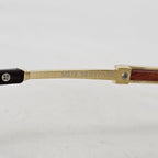 Cartier-Inspired Rimless Geometric Sunglasses