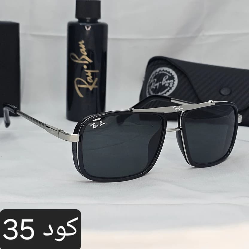 نظارة ريبان مستطيلة 2026 - Brother Storeنظارة شمس بعدسات زجاج او بلورايز من اختيارك بتوفرلك حماية من اشعة الشمس وكمان شياكة ملهاش حدود بتيجي بالعلبة وجراب وكتالوج ومنديل وعبوة لتنظيف العدسات